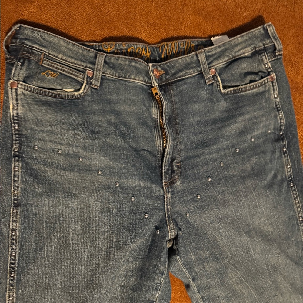 Wrangler x Lainey Wilson Bejeweled Bell Bottoms size 34/32 - Picture 7 of 8